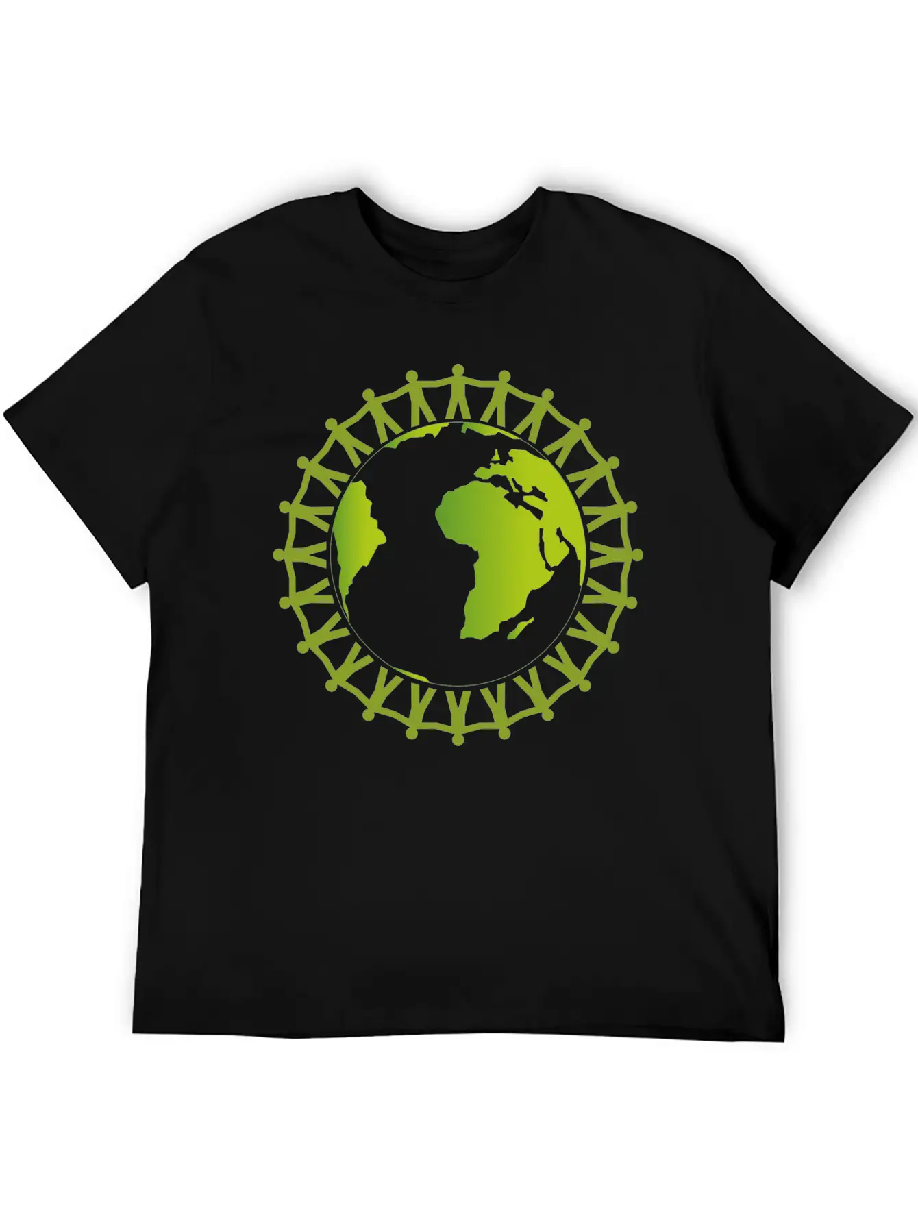 Worker Around The World Unite Breathable Soft Cotton T-Shirt – Timeless Casual Look