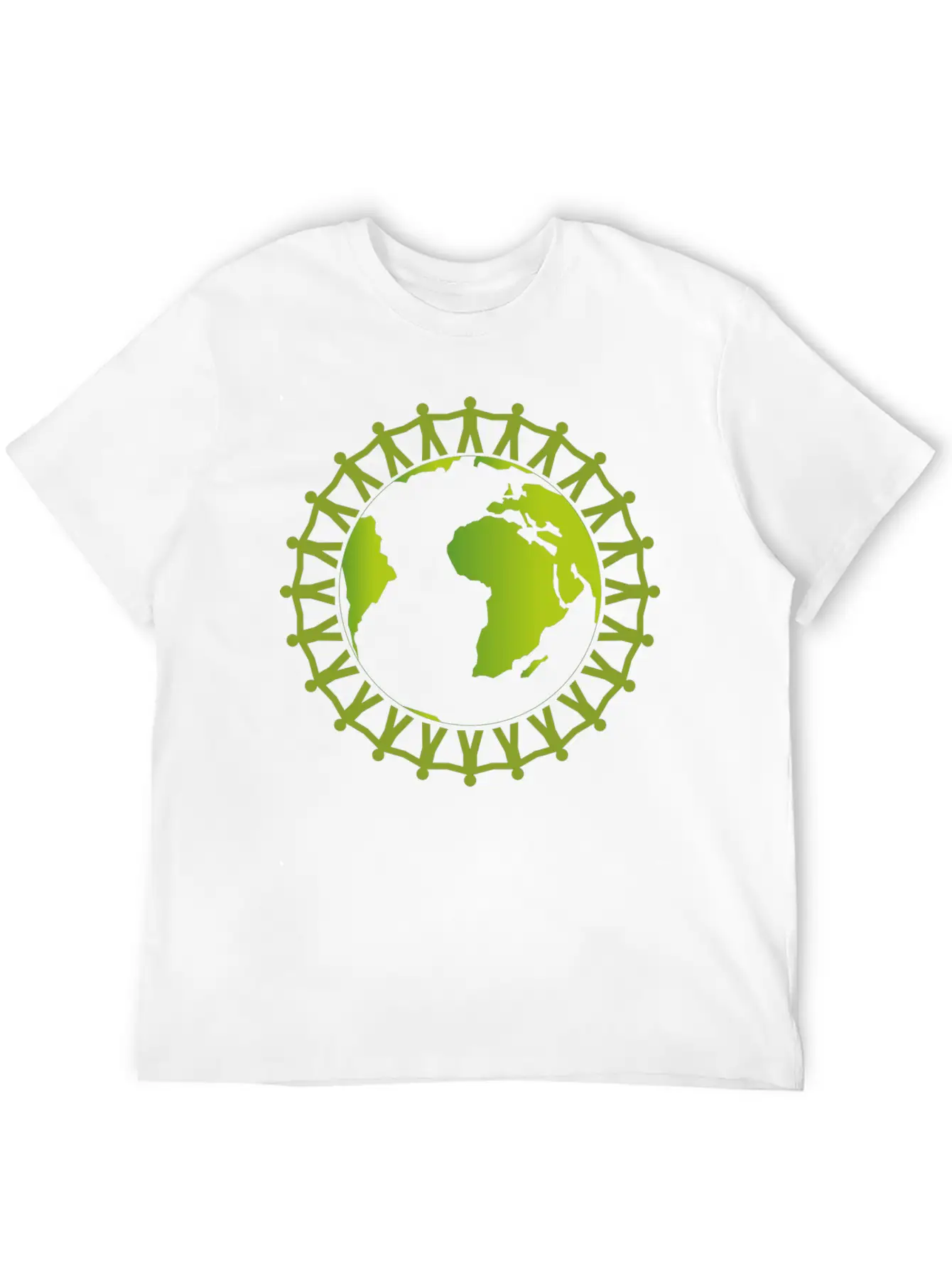 Worker Around The World Unite Breathable Soft Cotton T-Shirt – Timeless Casual Look