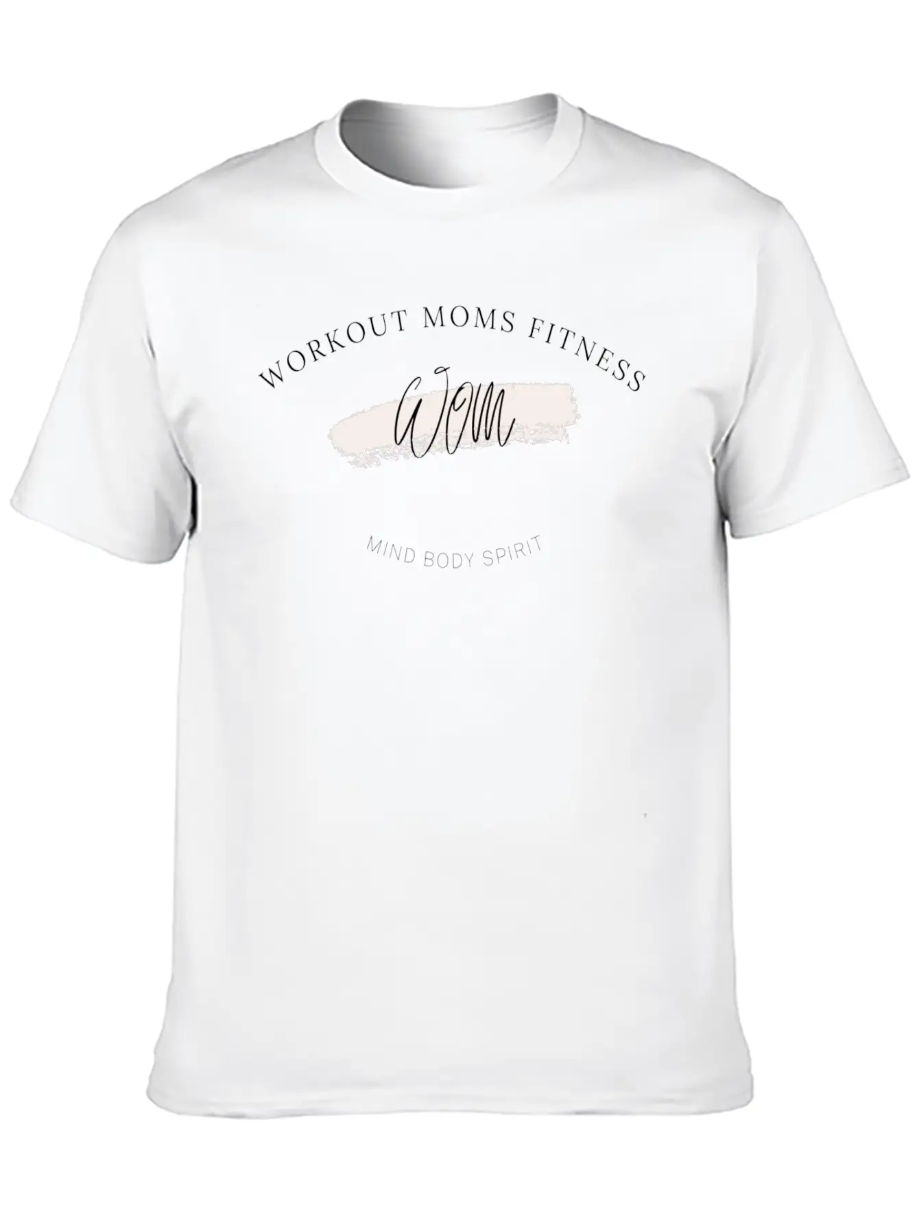 Workout Moms Fitness Unisex Casual T-Shirt – Clean Design For Daily Comfort