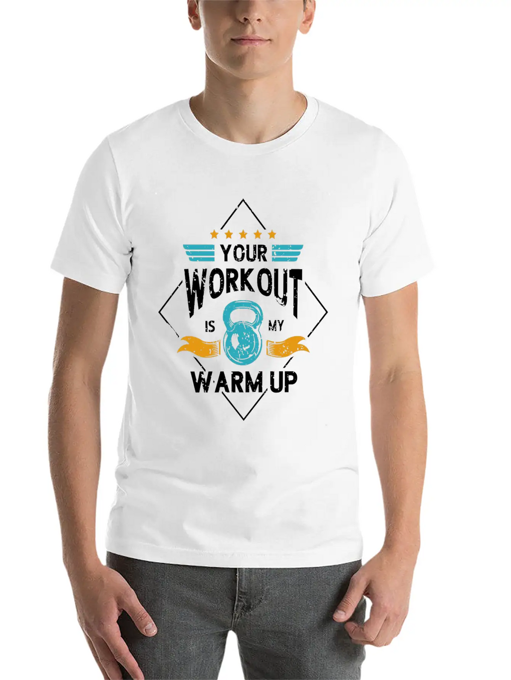 Workout Shirt Classic Fit Graphic Tee For Daily Comfort – Unisex Cotton Shirt