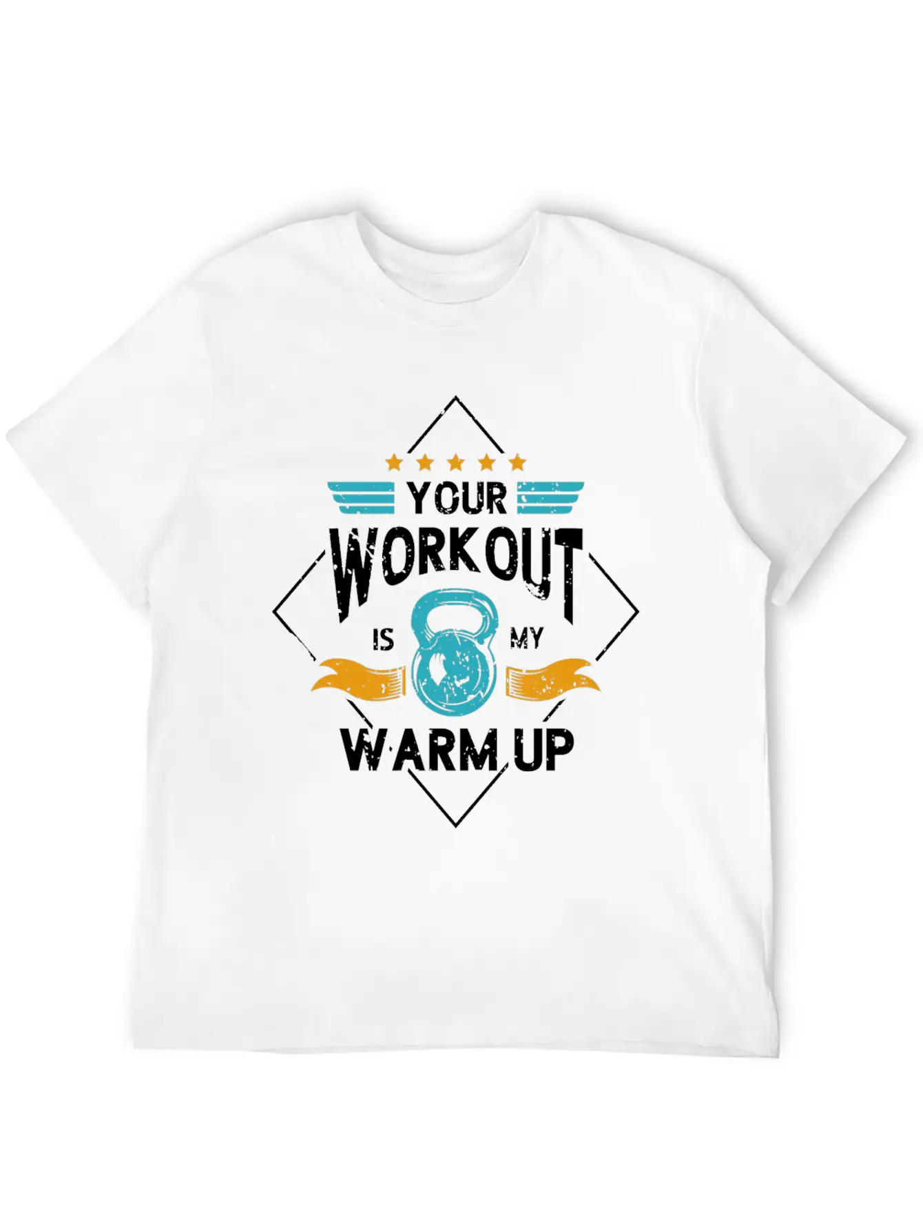 Workout Shirt Classic Fit Graphic Tee For Daily Comfort – Unisex Cotton Shirt