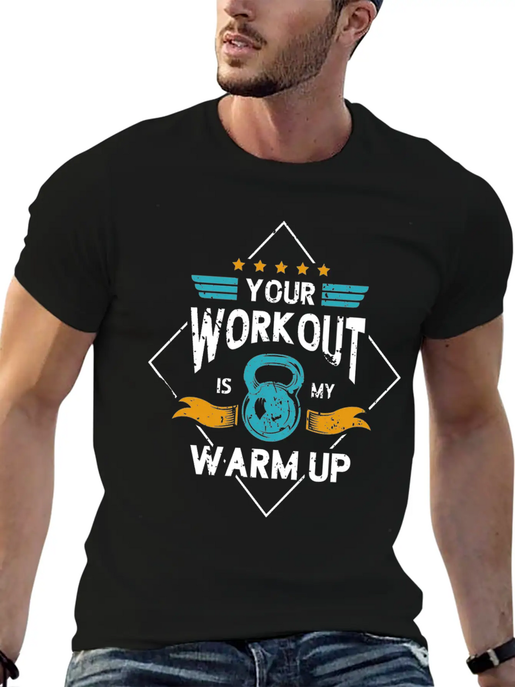 Workout Shirt Classic Fit Graphic Tee For Daily Comfort – Unisex Cotton Shirt