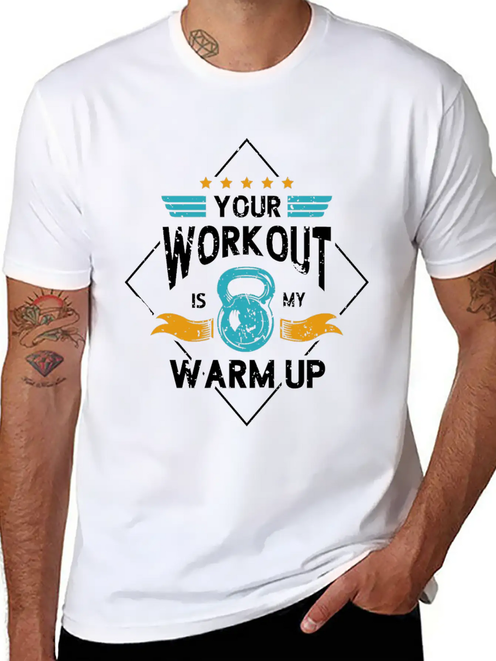 Workout Shirt Classic Fit Graphic Tee For Daily Comfort – Unisex Cotton Shirt