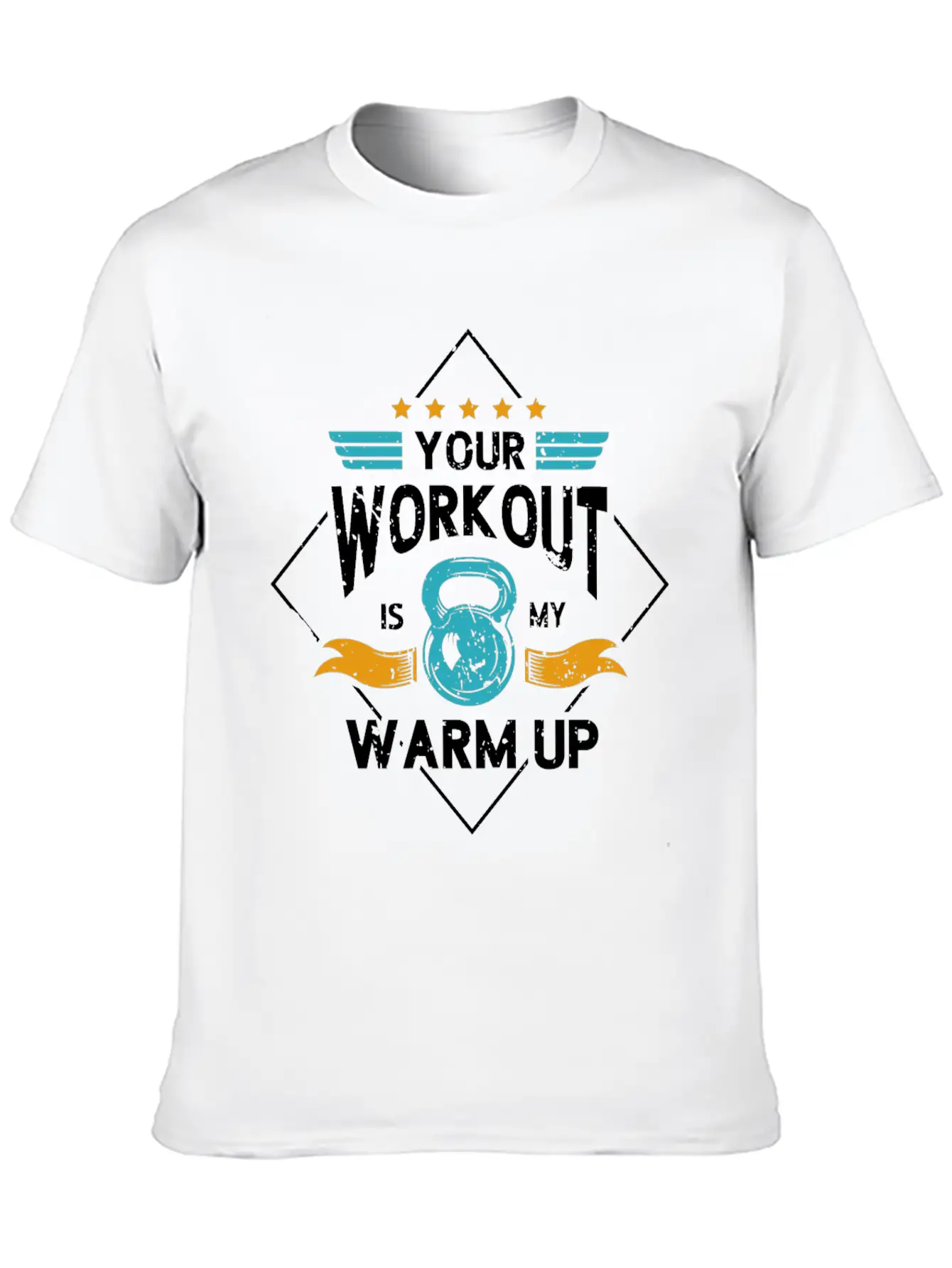 Workout Shirt Classic Fit Graphic Tee For Daily Comfort – Unisex Cotton Shirt