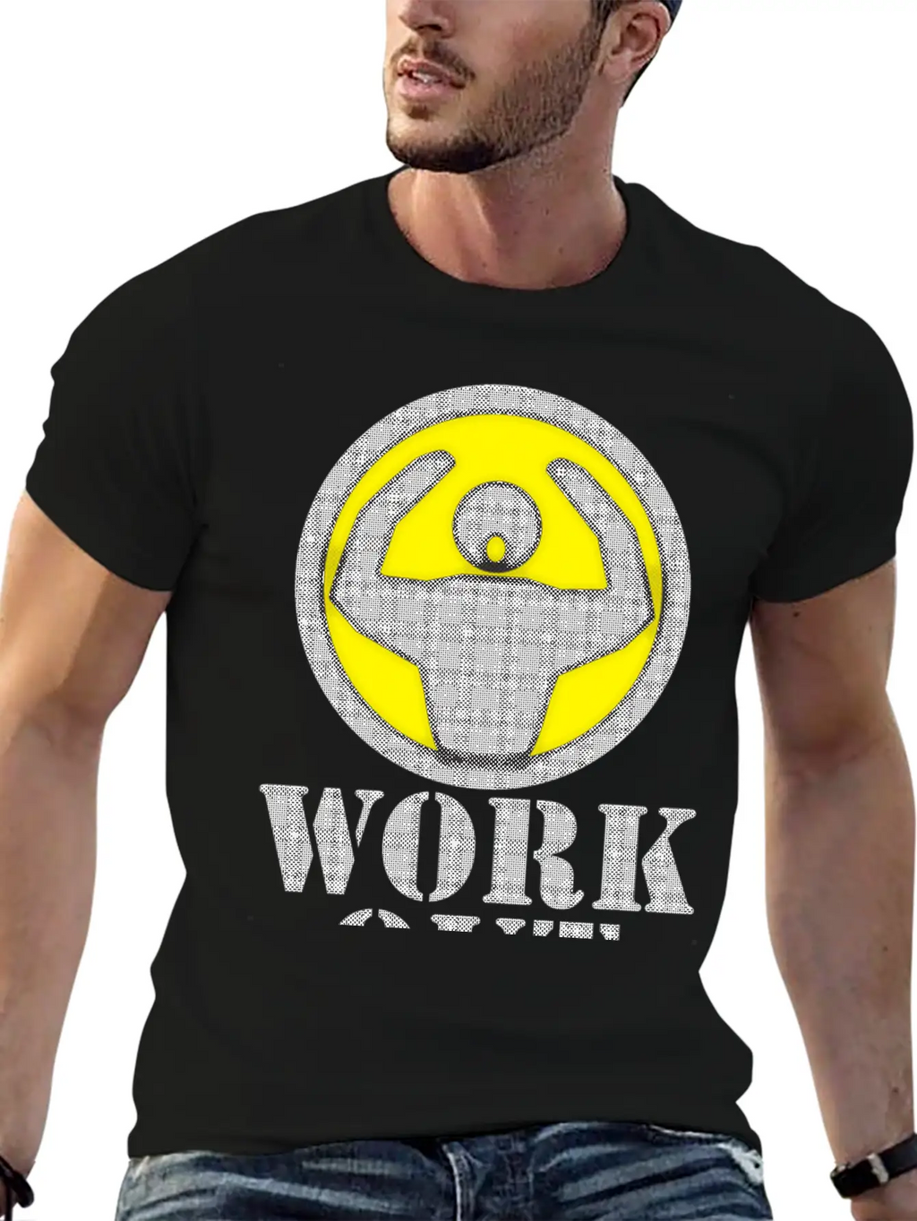 Workout Unisex Short Sleeve Soft Cotton T-Shirt – Casual Everyday Wear