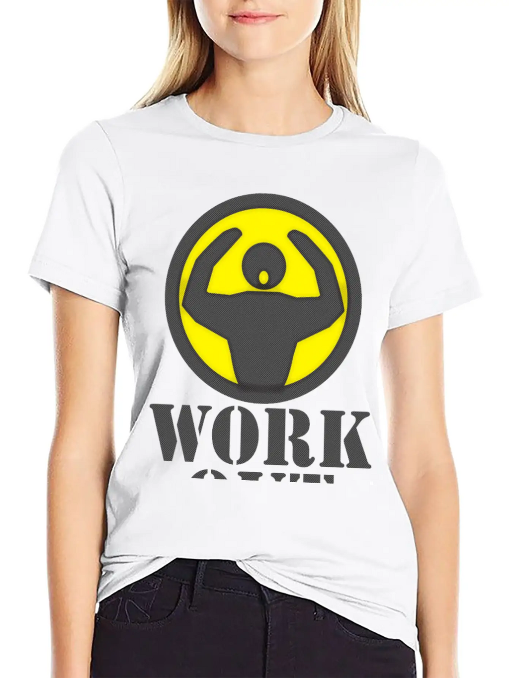 Workout Unisex Short Sleeve Soft Cotton T-Shirt – Casual Everyday Wear