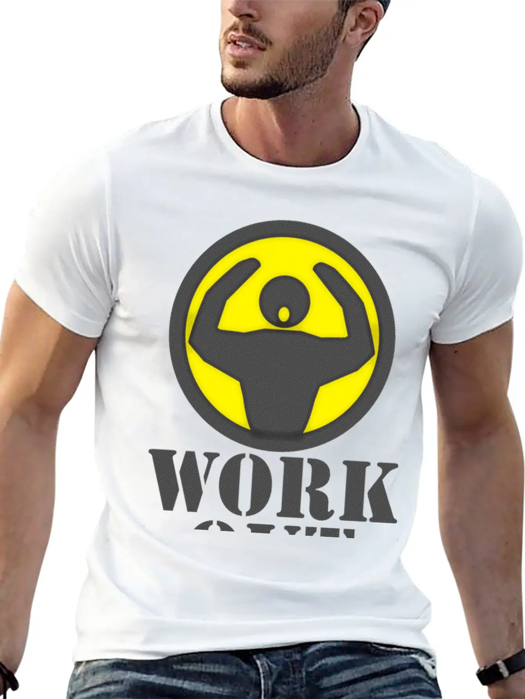 Workout Unisex Short Sleeve Soft Cotton T-Shirt – Casual Everyday Wear