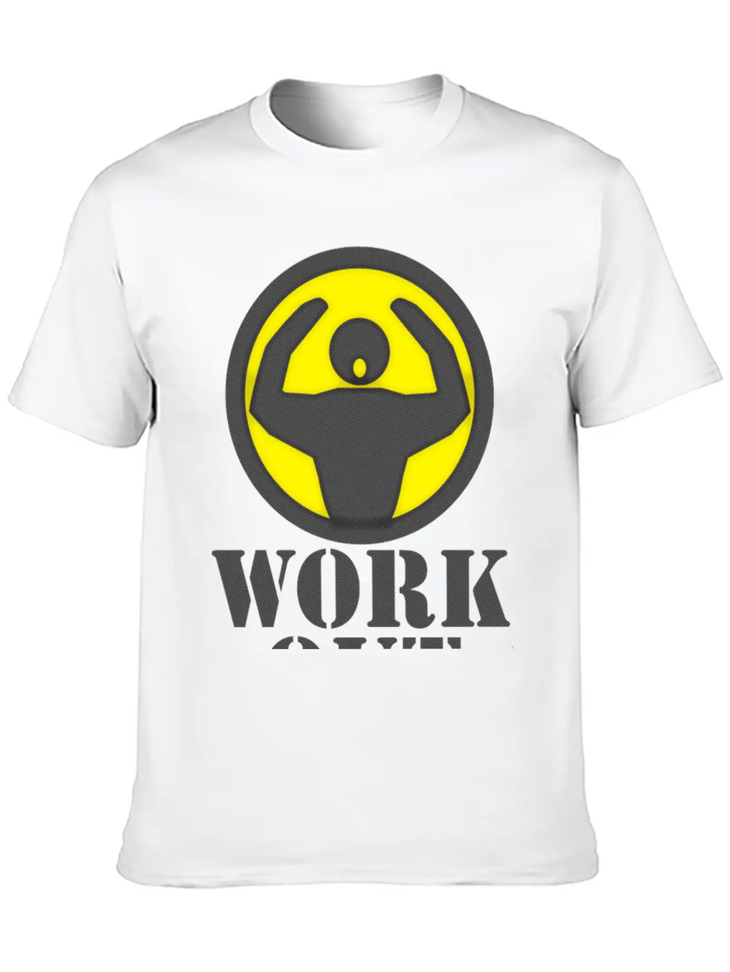 Workout Unisex Short Sleeve Soft Cotton T-Shirt – Casual Everyday Wear
