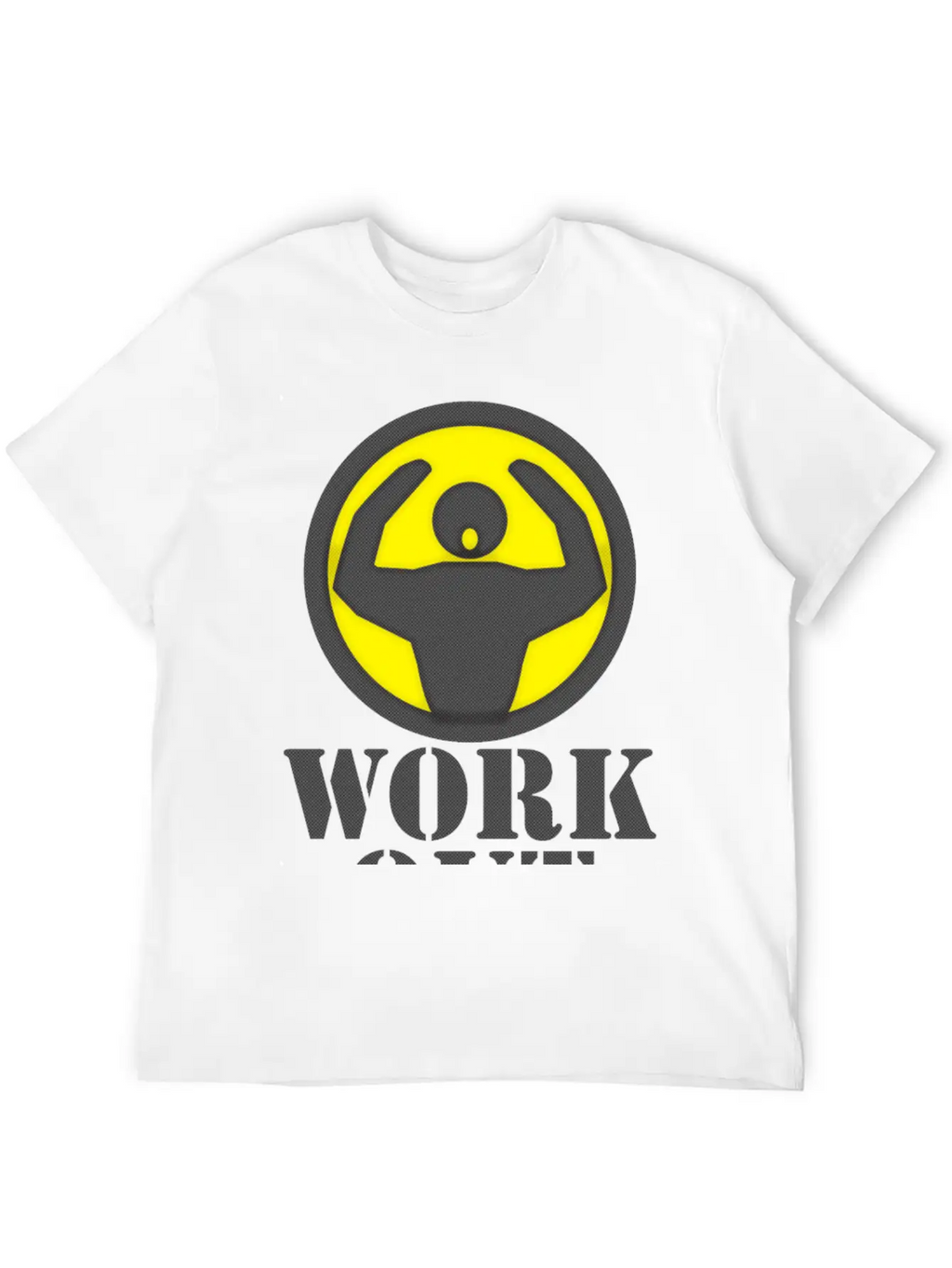 Workout Unisex Short Sleeve Soft Cotton T-Shirt – Casual Everyday Wear