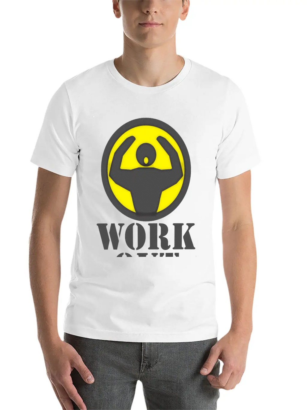 Workout Unisex Short Sleeve Soft Cotton T-Shirt – Casual Everyday Wear