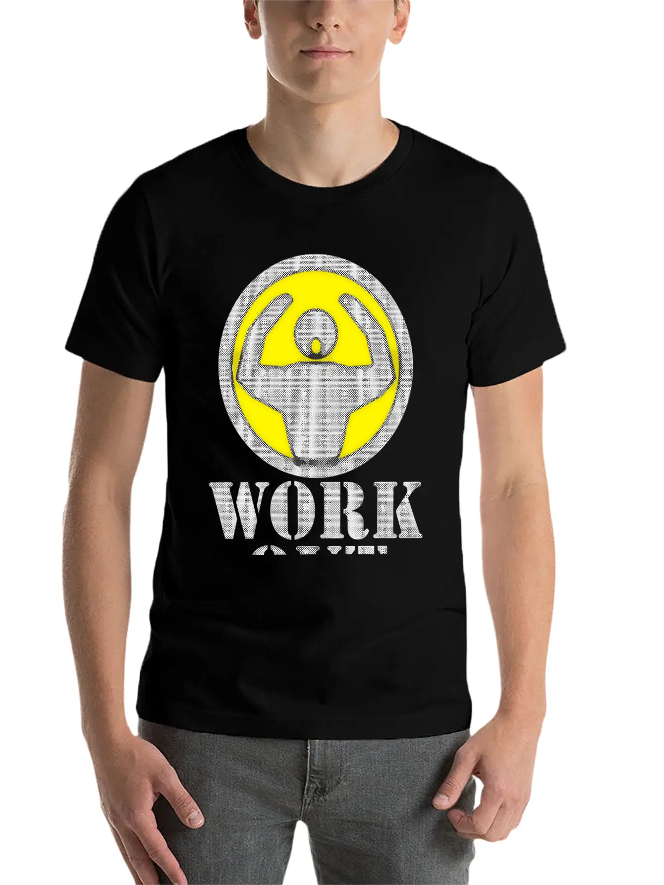 Workout Unisex Short Sleeve Soft Cotton T-Shirt – Casual Everyday Wear