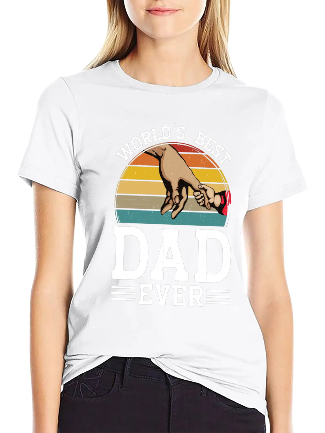 World Best Father Dad Father's Day Gift Daddy Unisex Casual T-Shirt – Clean Design For Daily Comfort