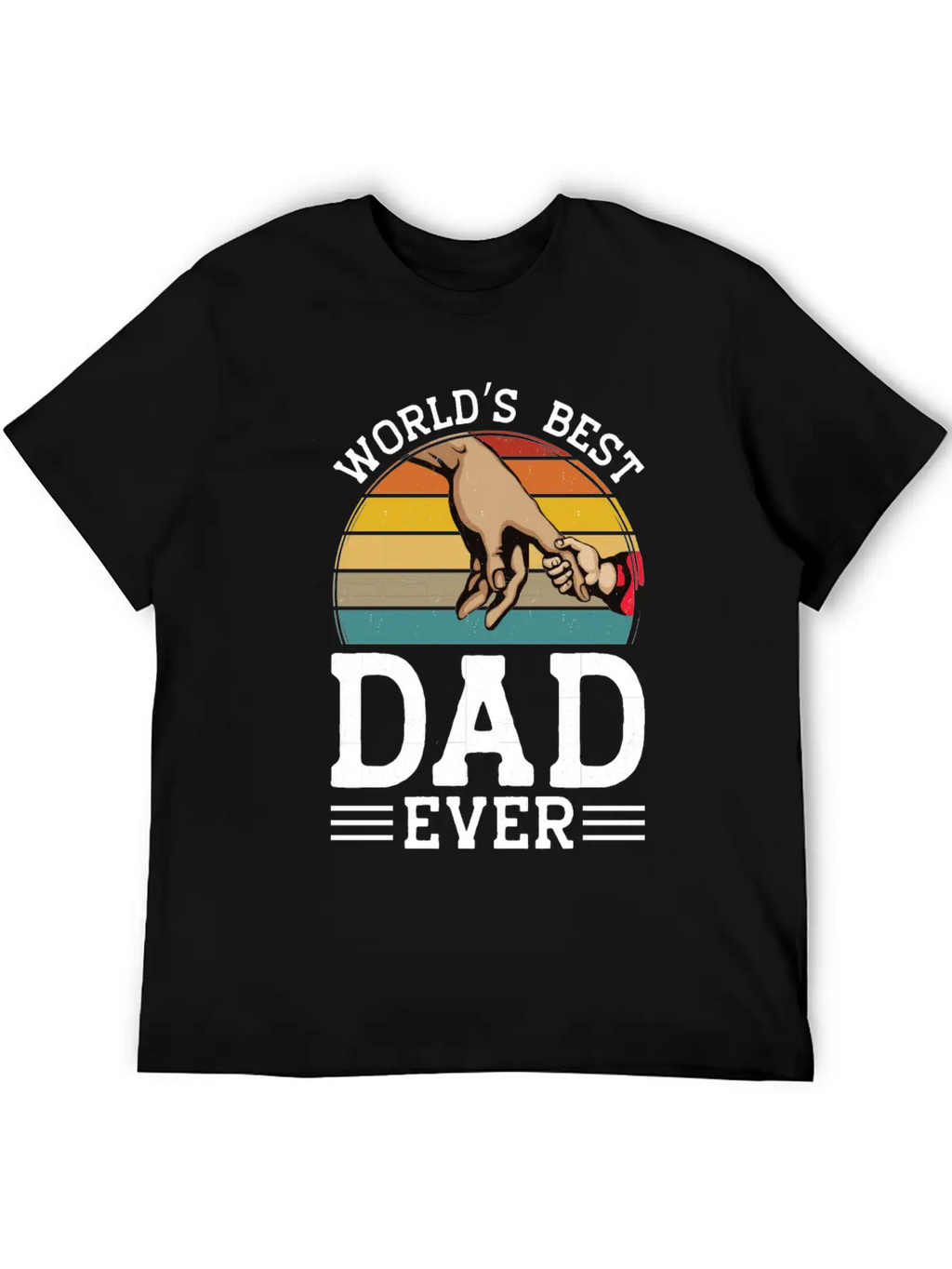 World Best Father Dad Father's Day Gift Daddy Unisex Casual T-Shirt – Clean Design For Daily Comfort