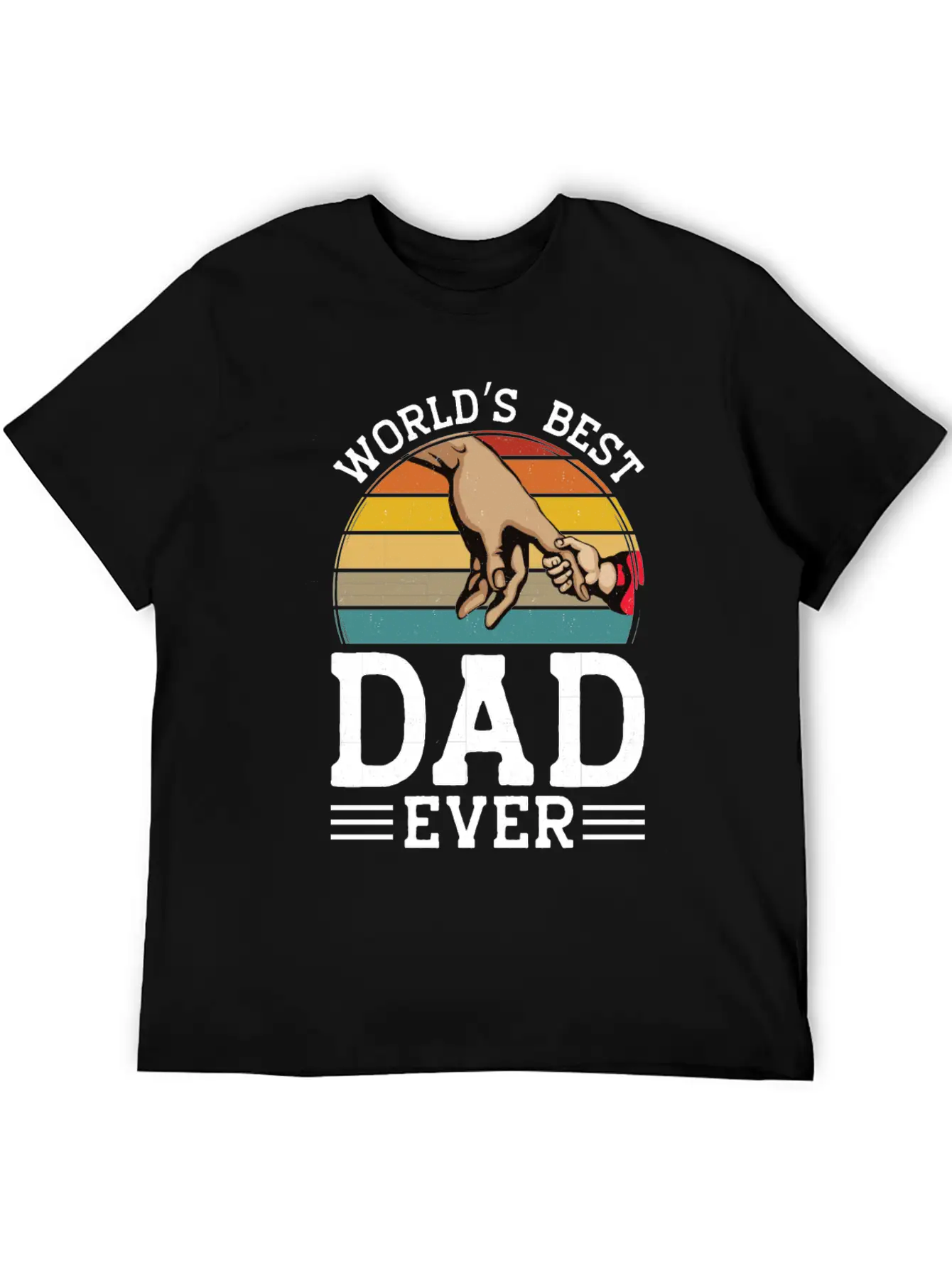 World Best Father Dad Father's Day Gift Daddy Unisex Casual T-Shirt – Clean Design For Daily Comfort