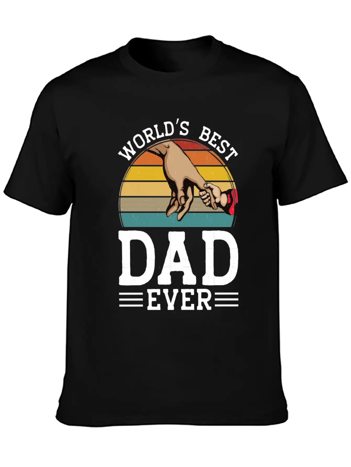 World Best Father Dad Father's Day Gift Daddy Unisex Casual T-Shirt – Clean Design For Daily Comfort