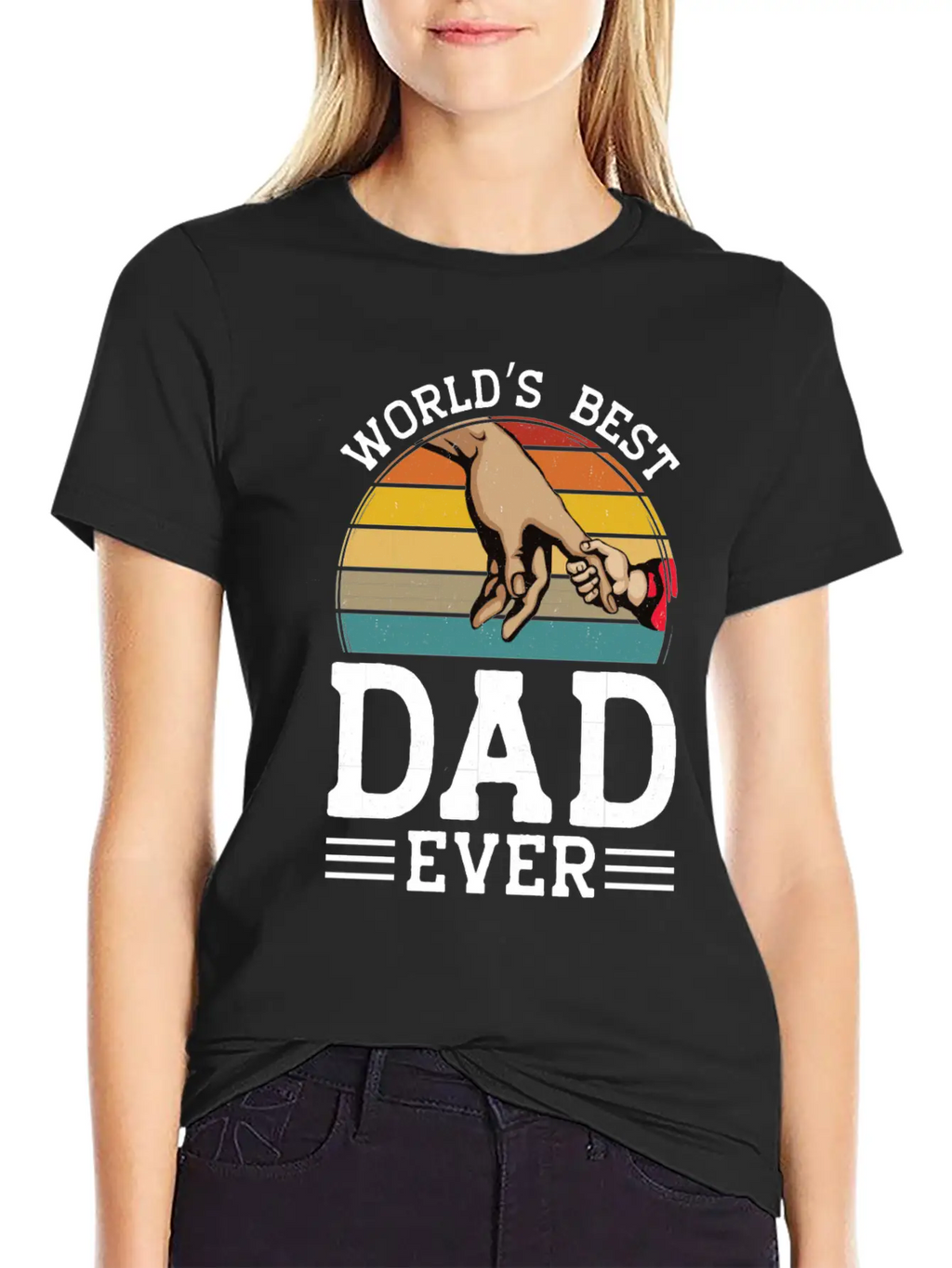 World Best Father Dad Father's Day Gift Daddy Unisex Casual T-Shirt – Clean Design For Daily Comfort