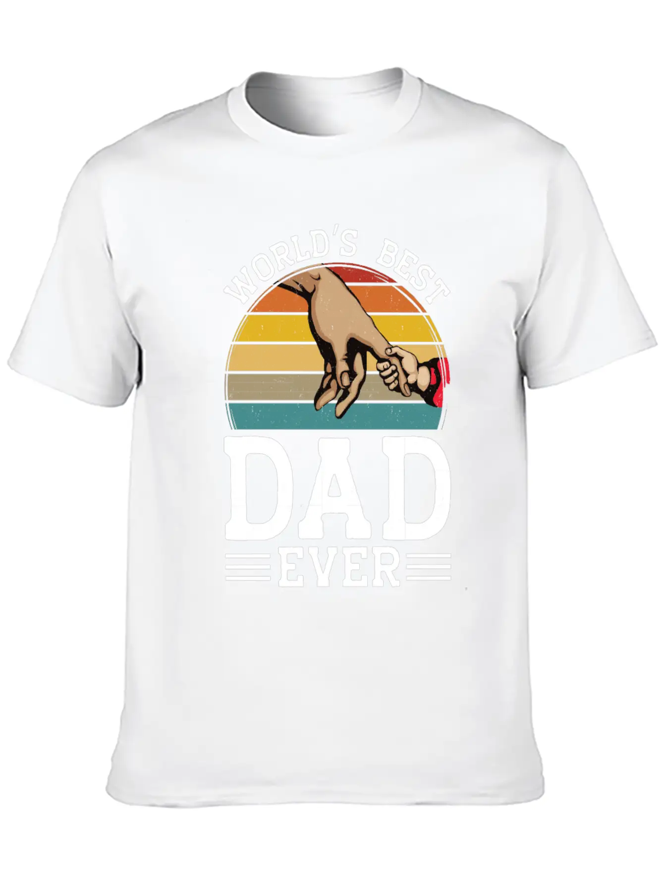 World Best Father Dad Father's Day Gift Daddy Unisex Casual T-Shirt – Clean Design For Daily Comfort