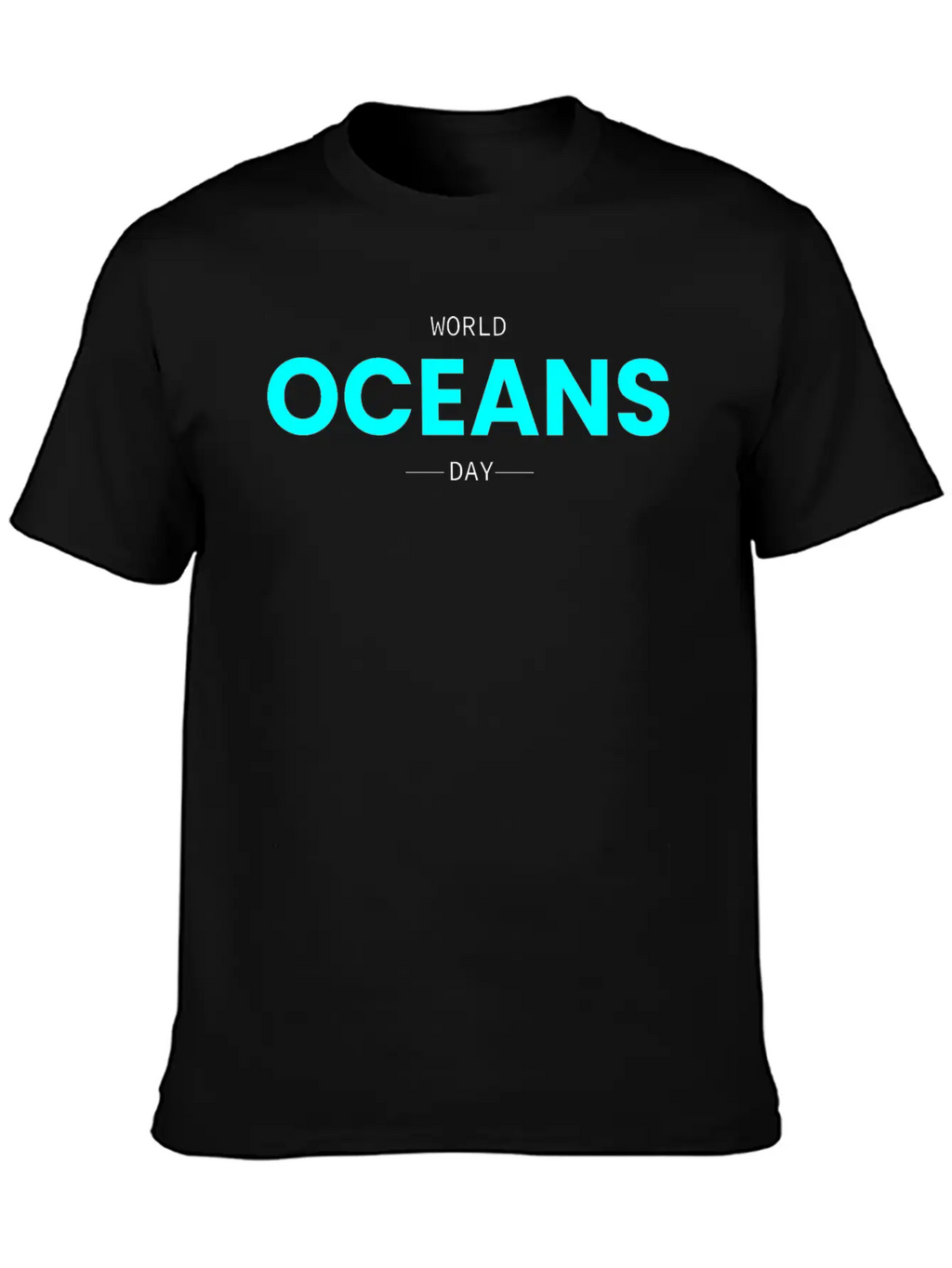 World Oceans Day Essential Cotton Tee For Daily Outfits – Unisex Style