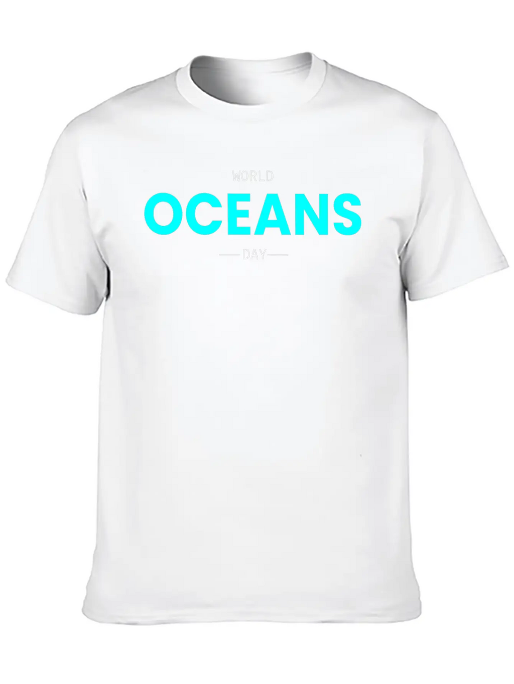 World Oceans Day Essential Cotton Tee For Daily Outfits – Unisex Style
