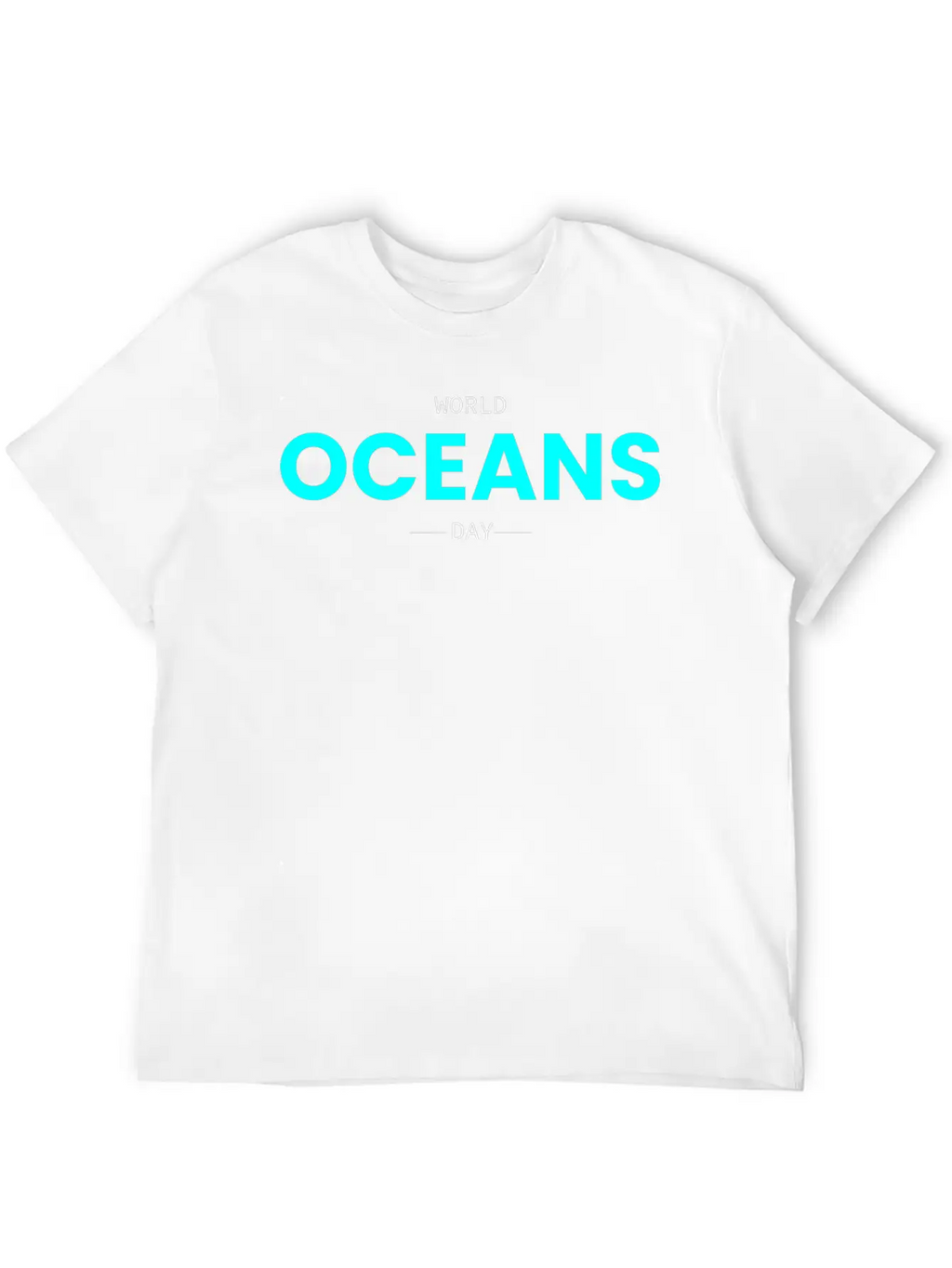 World Oceans Day Essential Cotton Tee For Daily Outfits – Unisex Style