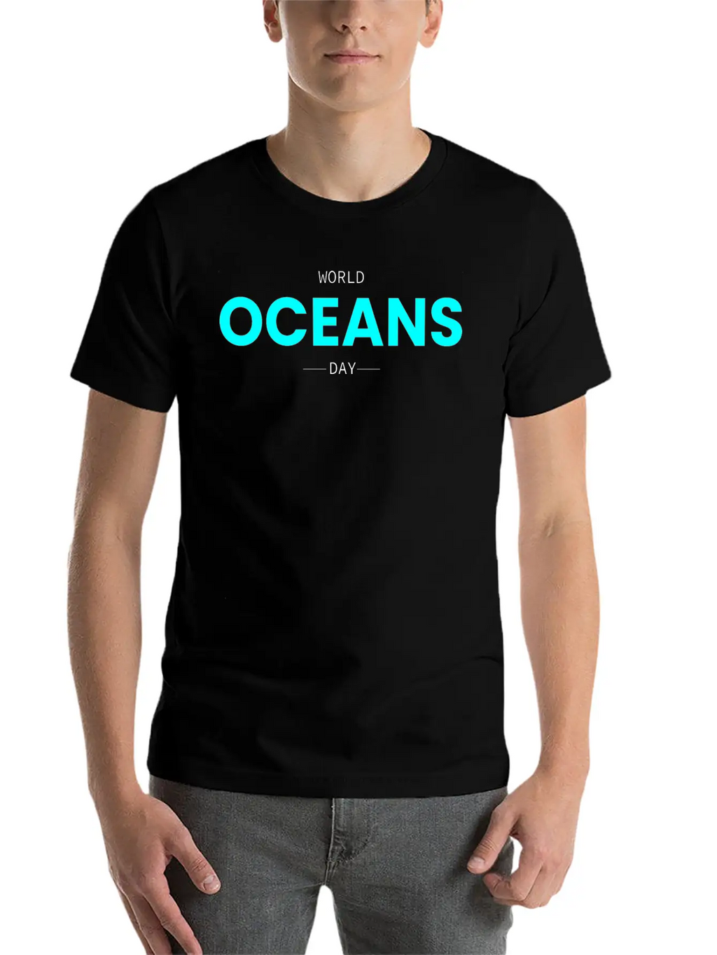 World Oceans Day Essential Cotton Tee For Daily Outfits – Unisex Style