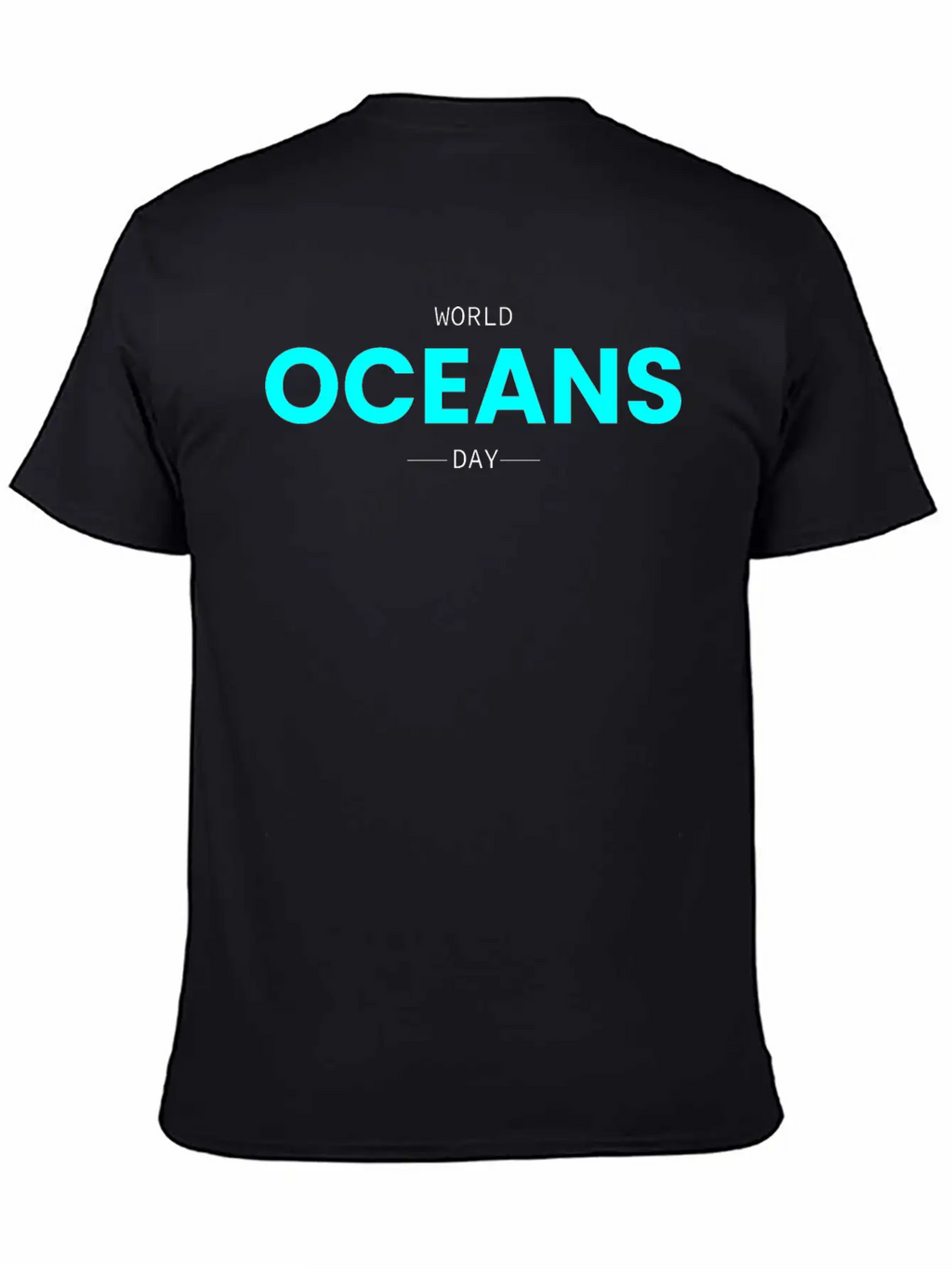 World Oceans Day Essential Cotton Tee For Daily Outfits – Unisex Style