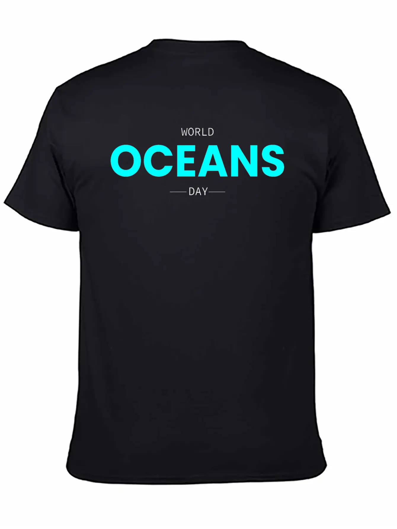 World Oceans Day Essential Cotton Tee For Daily Outfits – Unisex Style