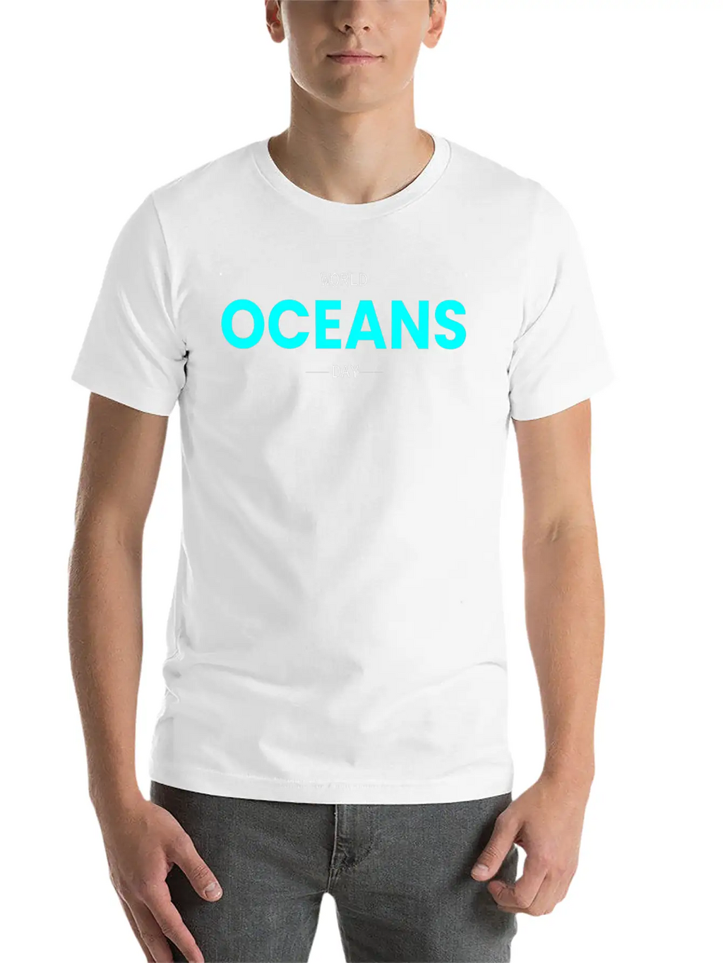 World Oceans Day Essential Cotton Tee For Daily Outfits – Unisex Style