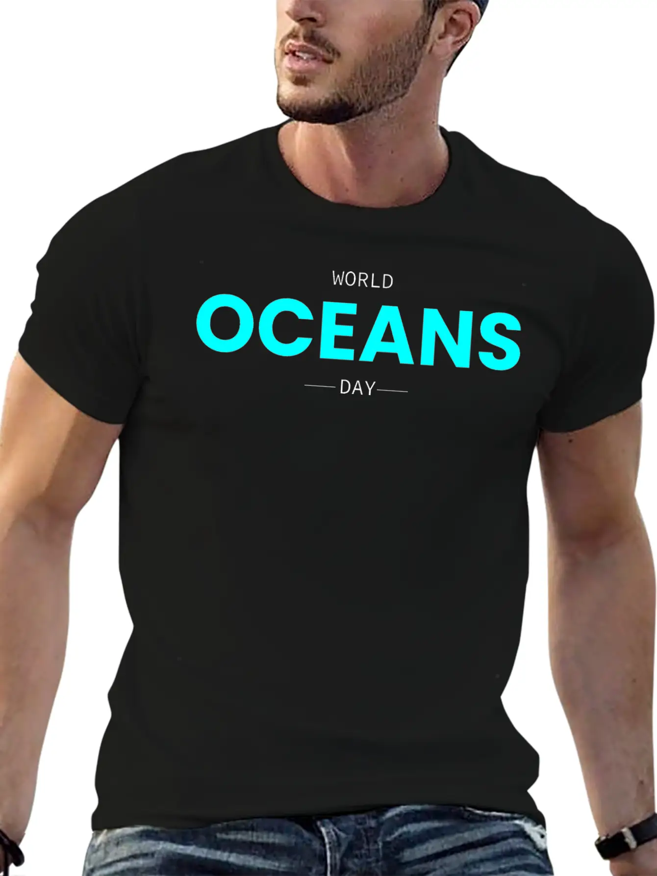 World Oceans Day Essential Cotton Tee For Daily Outfits – Unisex Style