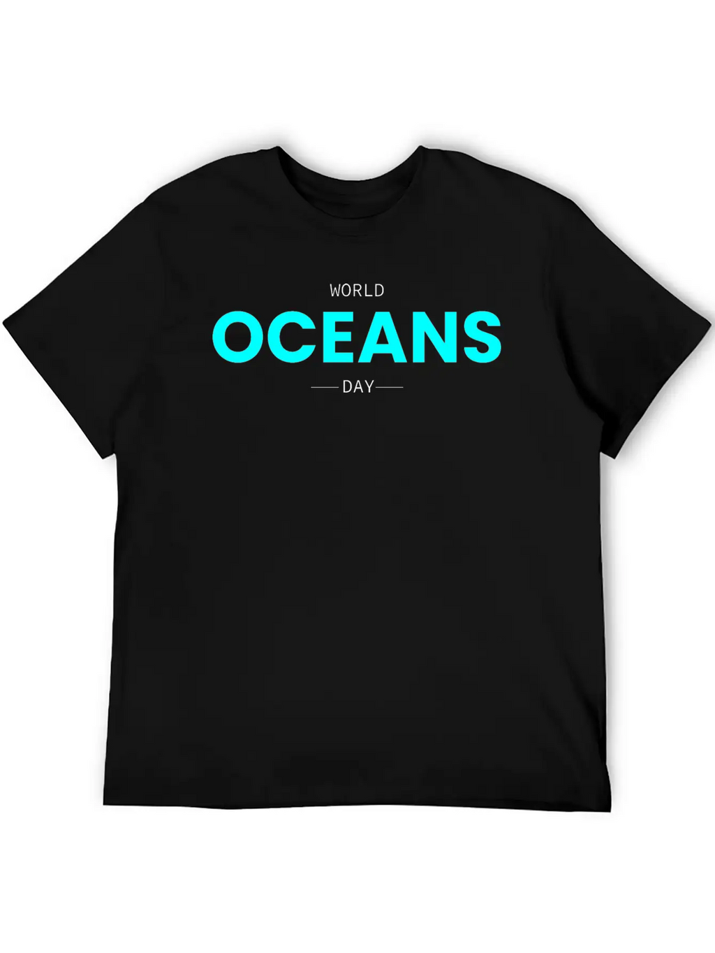 World Oceans Day Essential Cotton Tee For Daily Outfits – Unisex Style