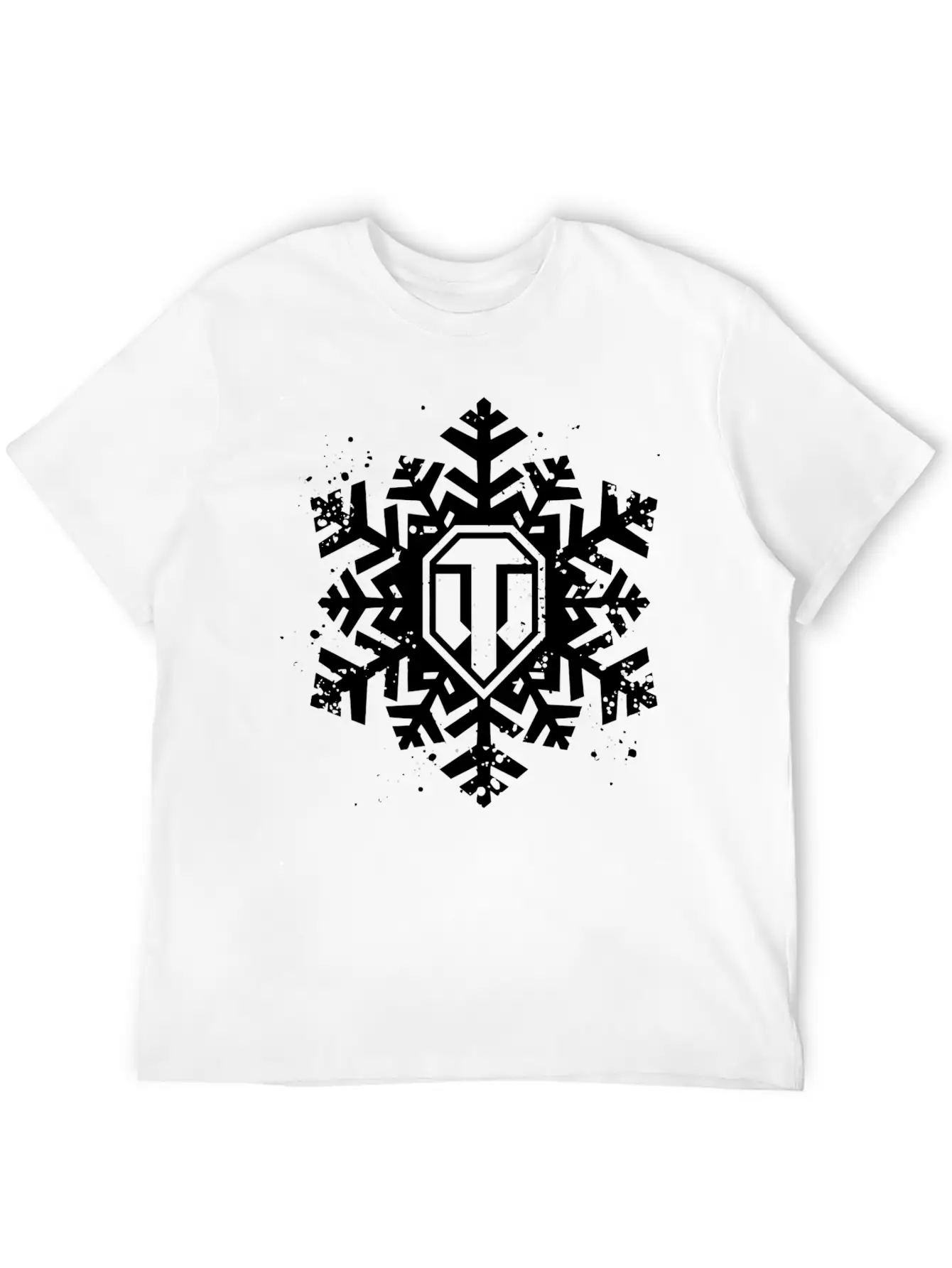 World Of Tanks Snowflake Stylish Everyday T-Shirt – Unisex Basic Cotton Tee