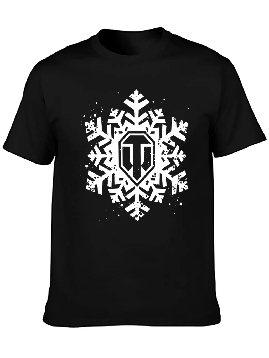 World Of Tanks Snowflake Stylish Everyday T-Shirt – Unisex Basic Cotton Tee