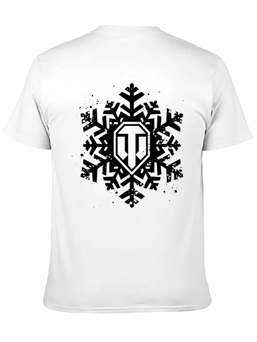World Of Tanks Snowflake Stylish Everyday T-Shirt – Unisex Basic Cotton Tee
