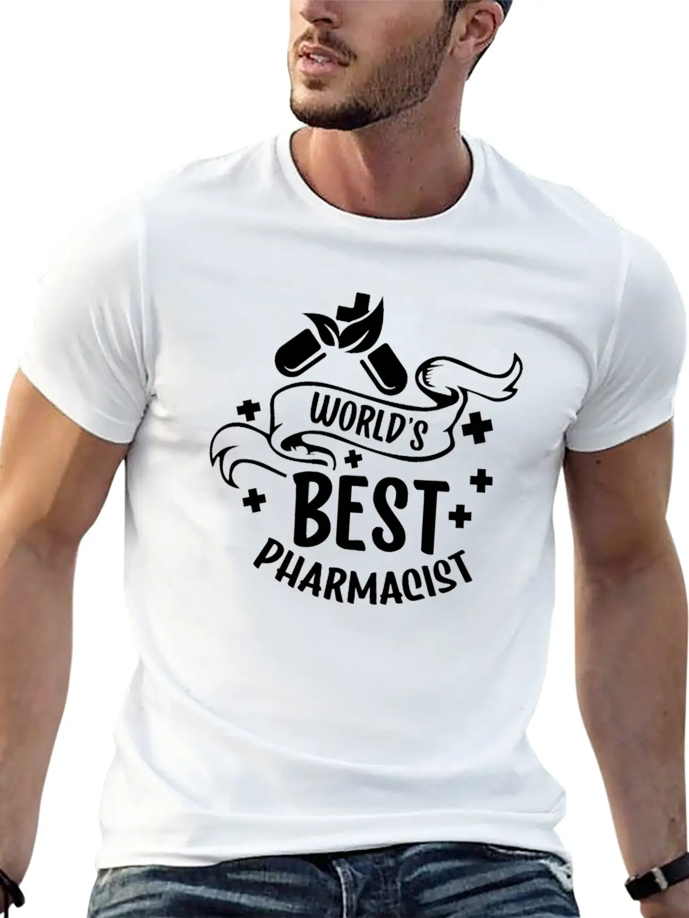World's Best Pharmacist Apothecary Job Pharmacy Classic Fit Graphic Tee For Daily Comfort – Unisex Cotton Shirt