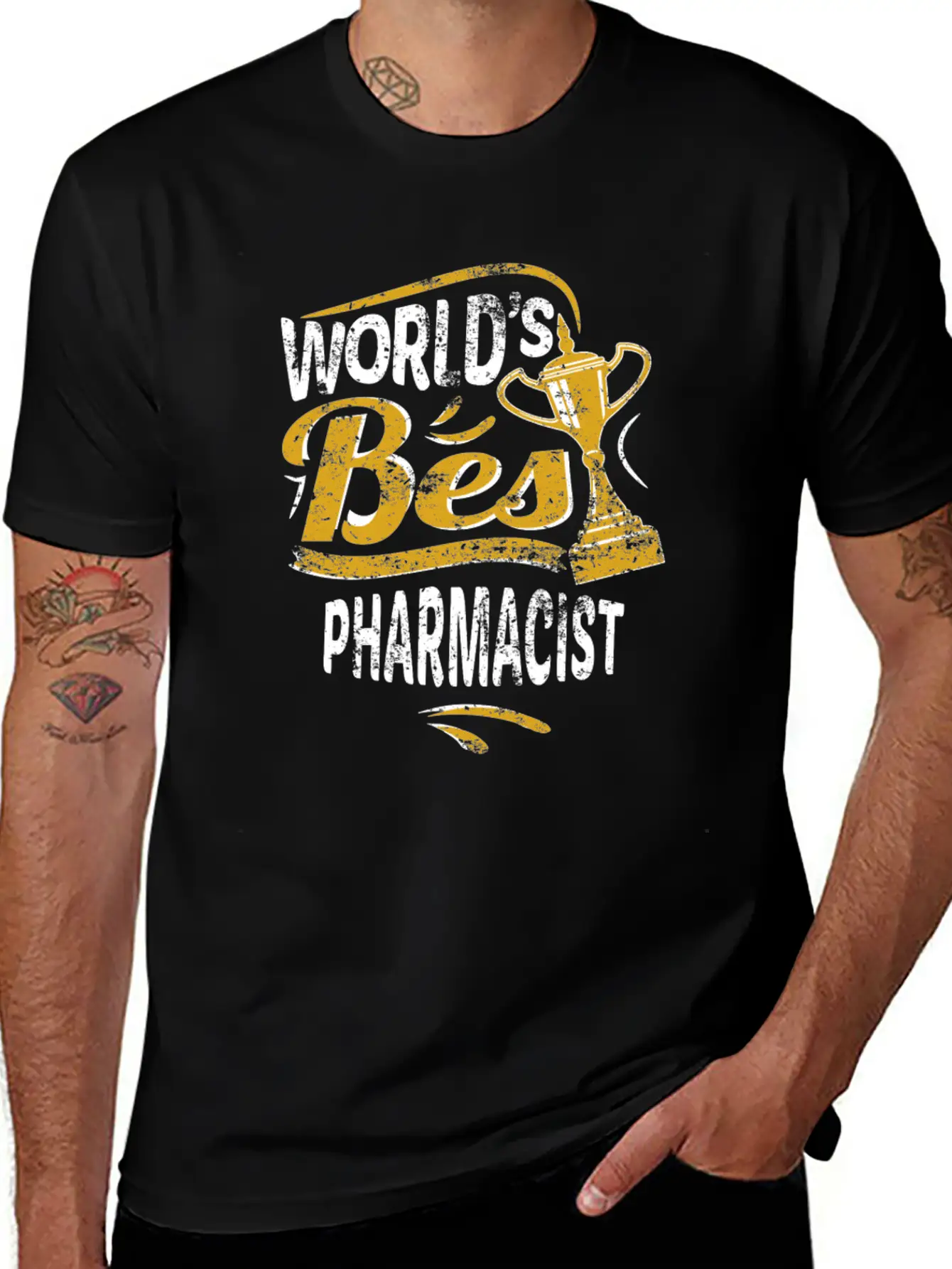 World's Best Pharmacist Unisex Casual T-Shirt – Clean Design For Daily Comfort