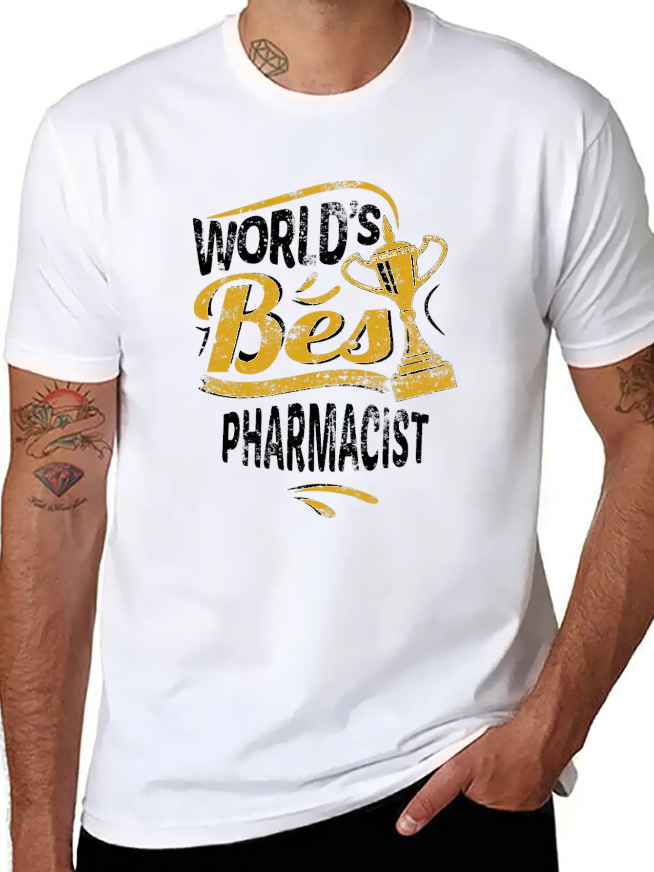 World's Best Pharmacist Unisex Casual T-Shirt – Clean Design For Daily Comfort