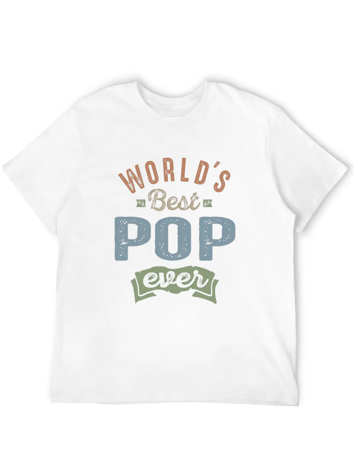 World's Best Pop Unisex Short Sleeve Soft Cotton T-Shirt – Casual Everyday Wear