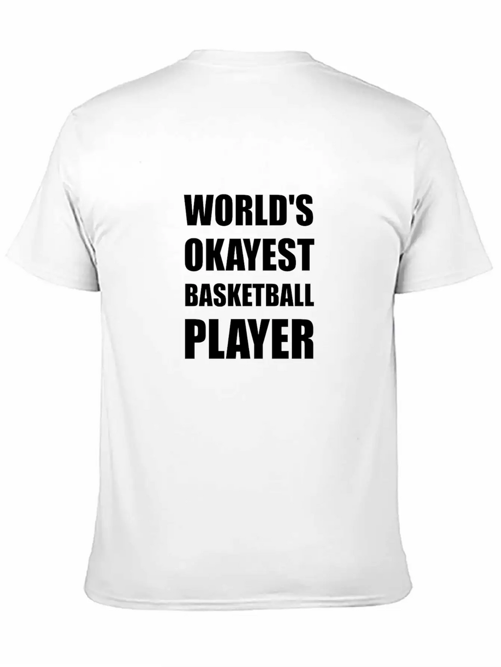 Worlds Okayest Basketball Essential Cotton Tee For Daily Outfits – Unisex Style