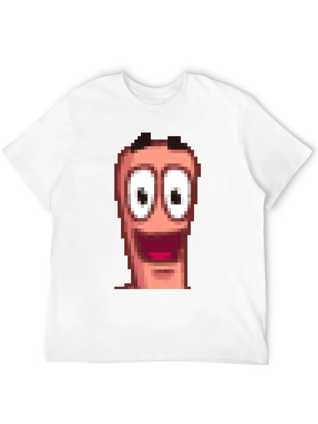 Worms Breathable Soft Cotton T-Shirt – Timeless Casual Look