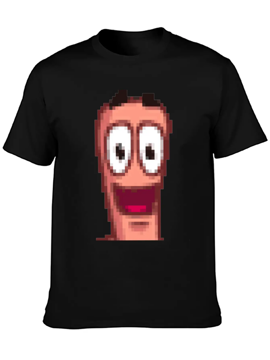 Worms Breathable Soft Cotton T-Shirt – Timeless Casual Look