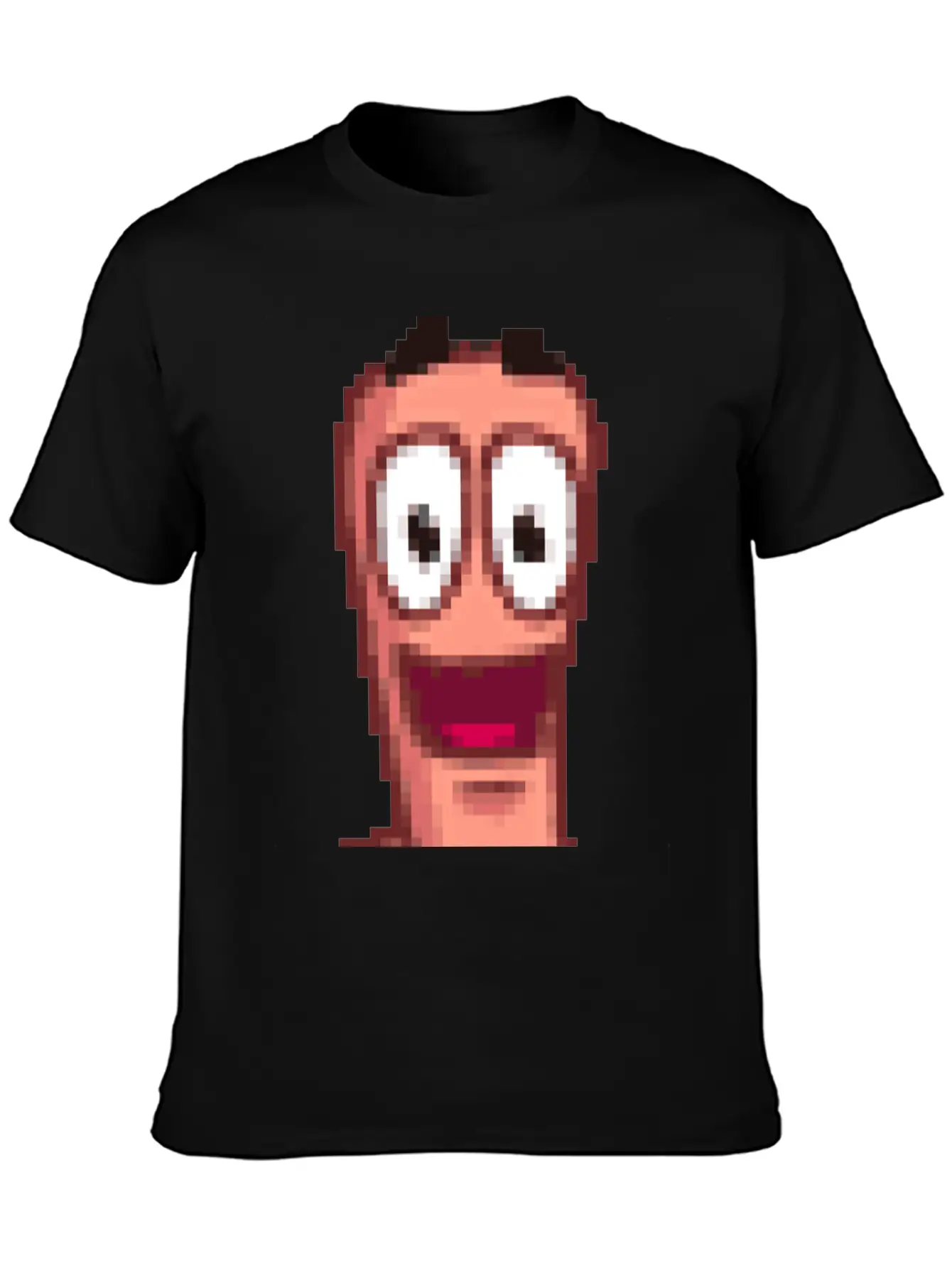 Worms Breathable Soft Cotton T-Shirt – Timeless Casual Look