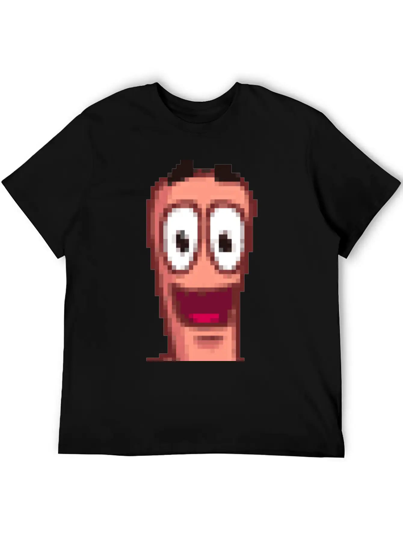 Worms Breathable Soft Cotton T-Shirt – Timeless Casual Look