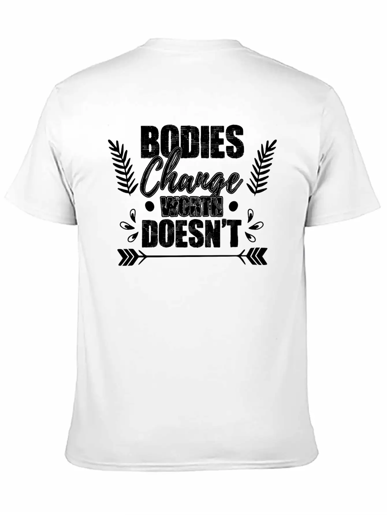 Worth Manifestation Positive Mindfulness For An Unisex Short Sleeve Soft Cotton T-Shirt – Casual Everyday Wear