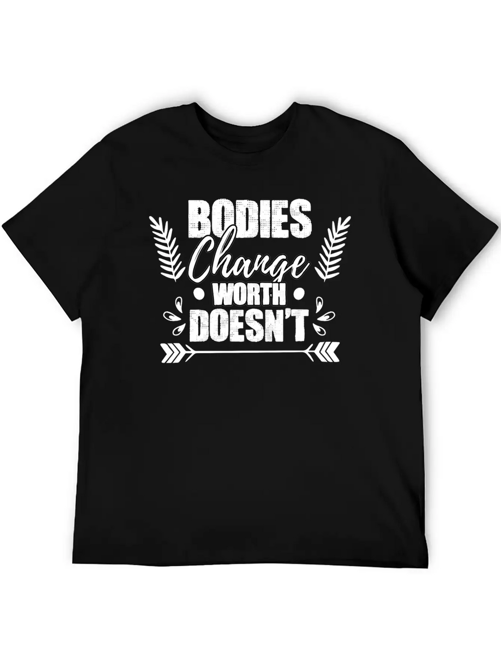 Worth Manifestation Positive Mindfulness For An Unisex Short Sleeve Soft Cotton T-Shirt – Casual Everyday Wear