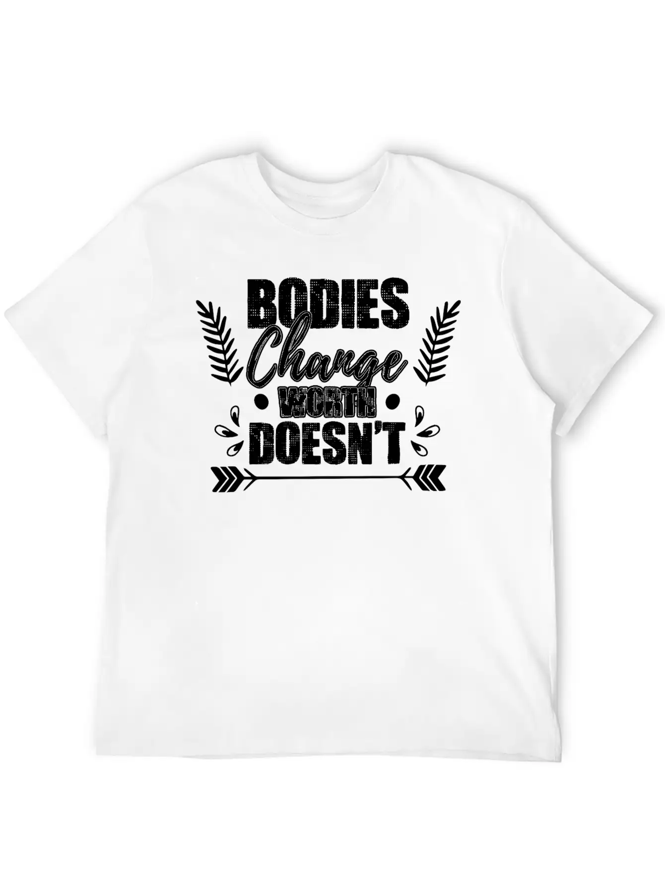 Worth Manifestation Positive Mindfulness For An Unisex Short Sleeve Soft Cotton T-Shirt – Casual Everyday Wear