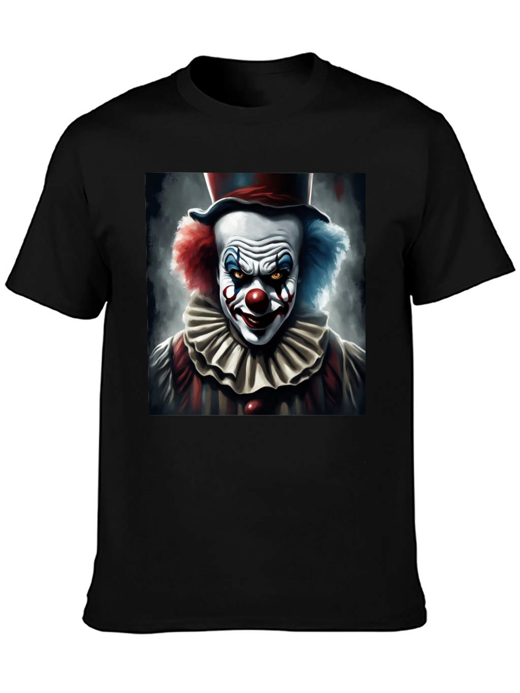 Evil Clown Graphic Tee - Dark Humor T-Shirt