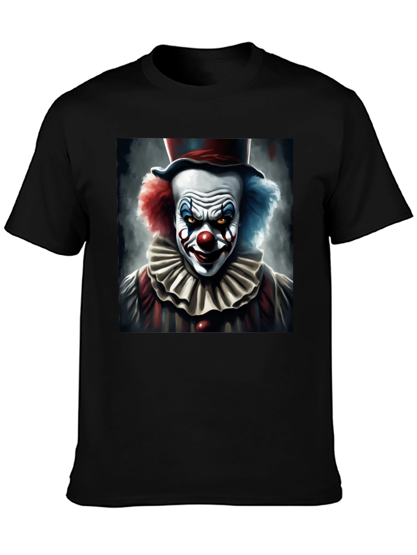 Evil Clown Graphic Tee - Dark Humor T-Shirt