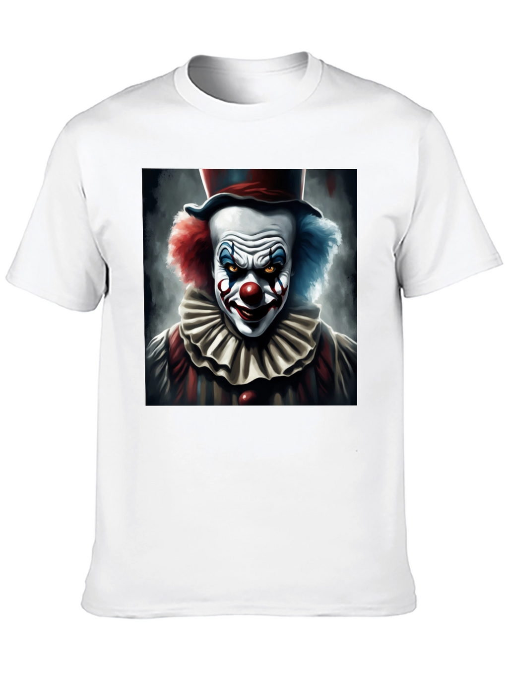 Evil Clown Graphic Tee - Dark Humor T-Shirt