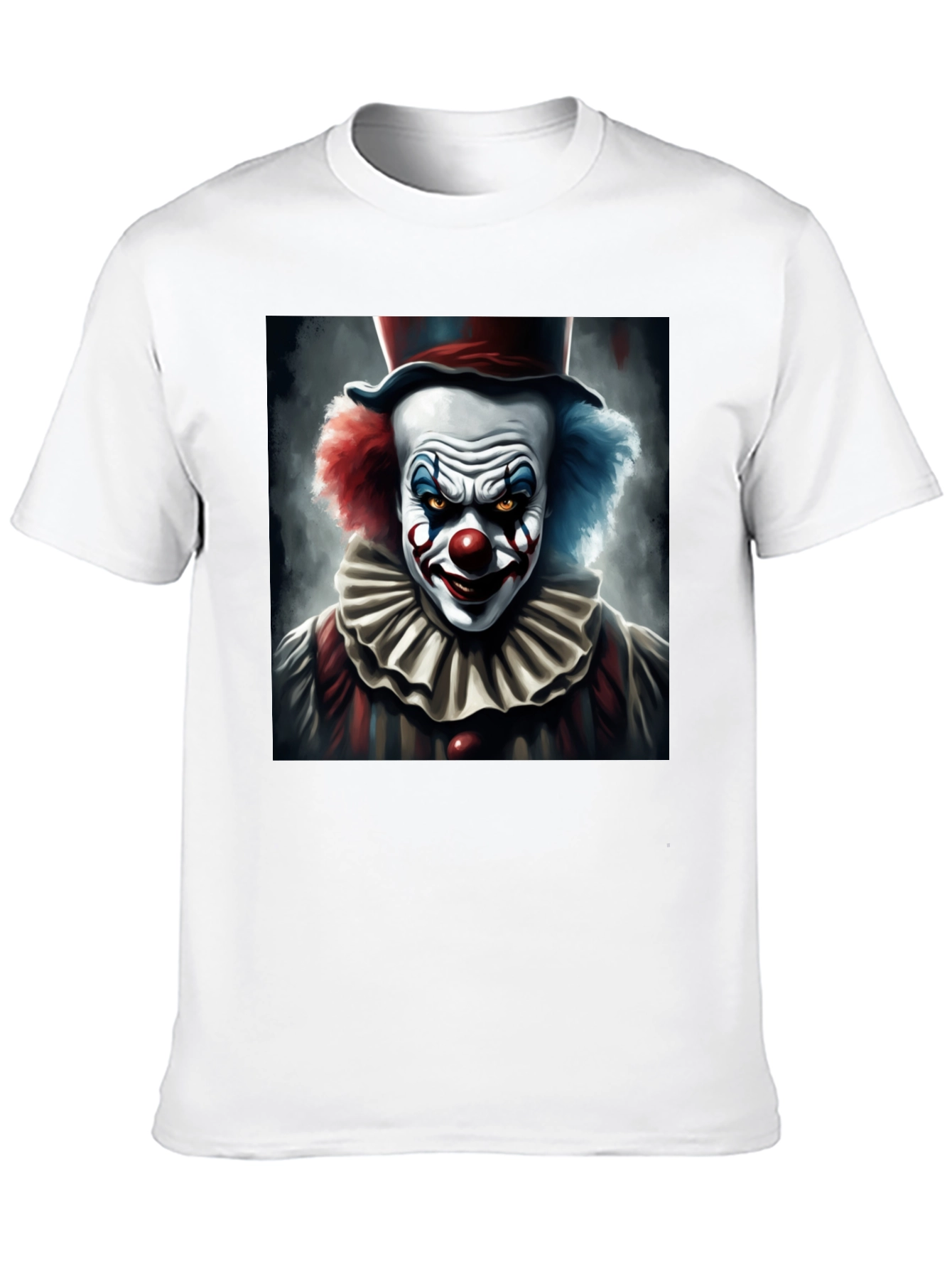 Evil Clown Graphic Tee - Dark Humor T-Shirt