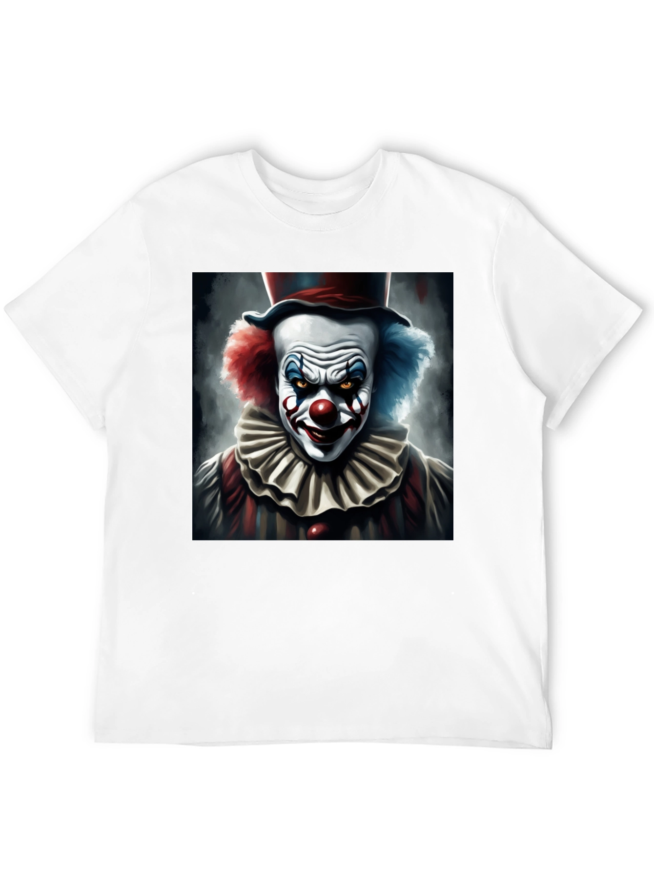 Evil Clown Graphic Tee - Dark Humor T-Shirt